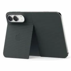 Apple Custodia Folio per iPhone Duo con supporto Mkr74zm/a nero - immagine 1