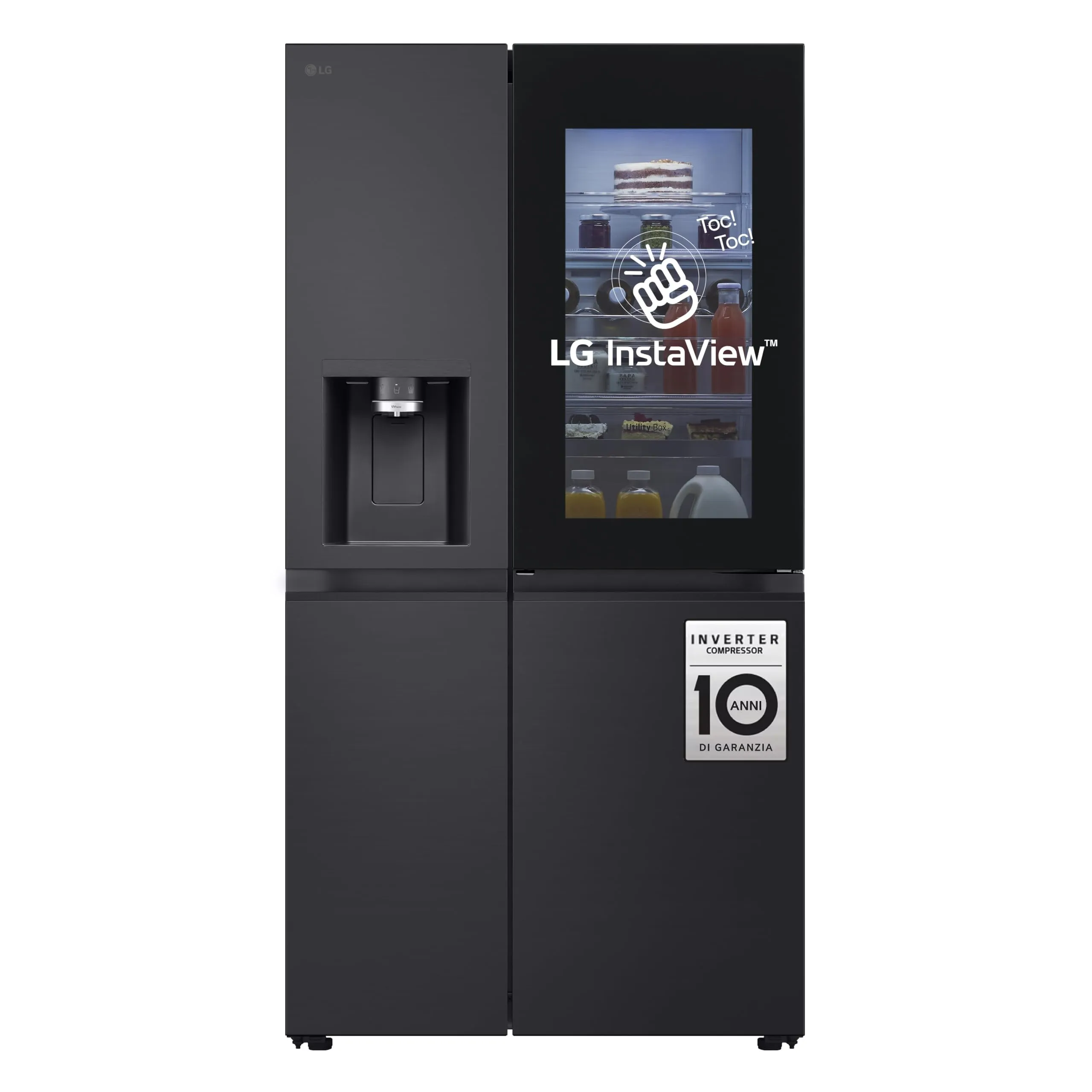 LG GSXE91EVAD Frigorifero Americano InstaView 628L, Total No Frost, Wi-Fi - immagine 4