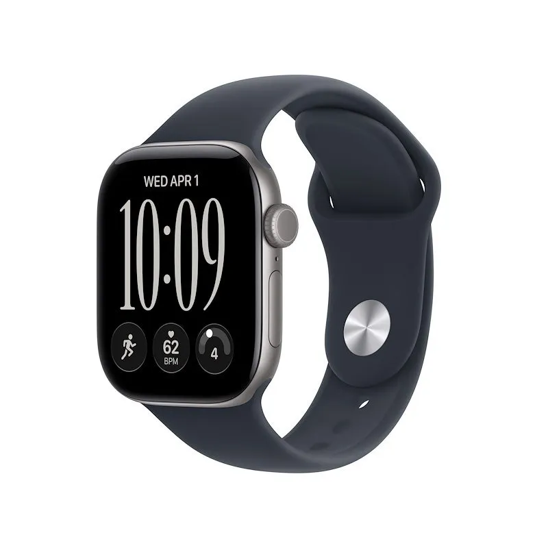 Apple Watch Series 12 GPS 42MM M/L Cassa Alluminio Grigio siderale e Sport Band Blu - immagine 1