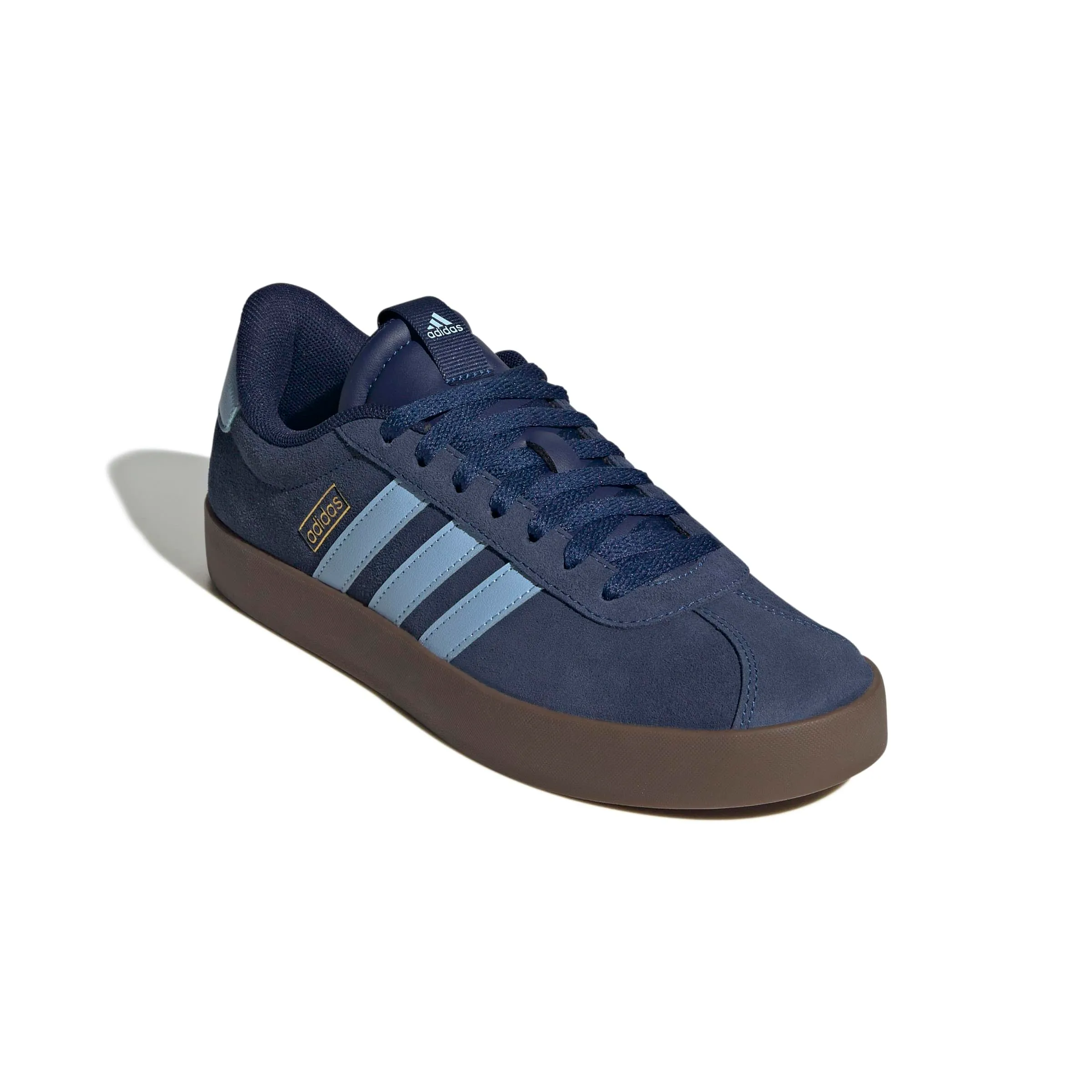 Adidas VL Court 3.0, Scarpe da Ginnastica Donna, Blu Scuro Blu Bianco, 40 EU - immagine 4