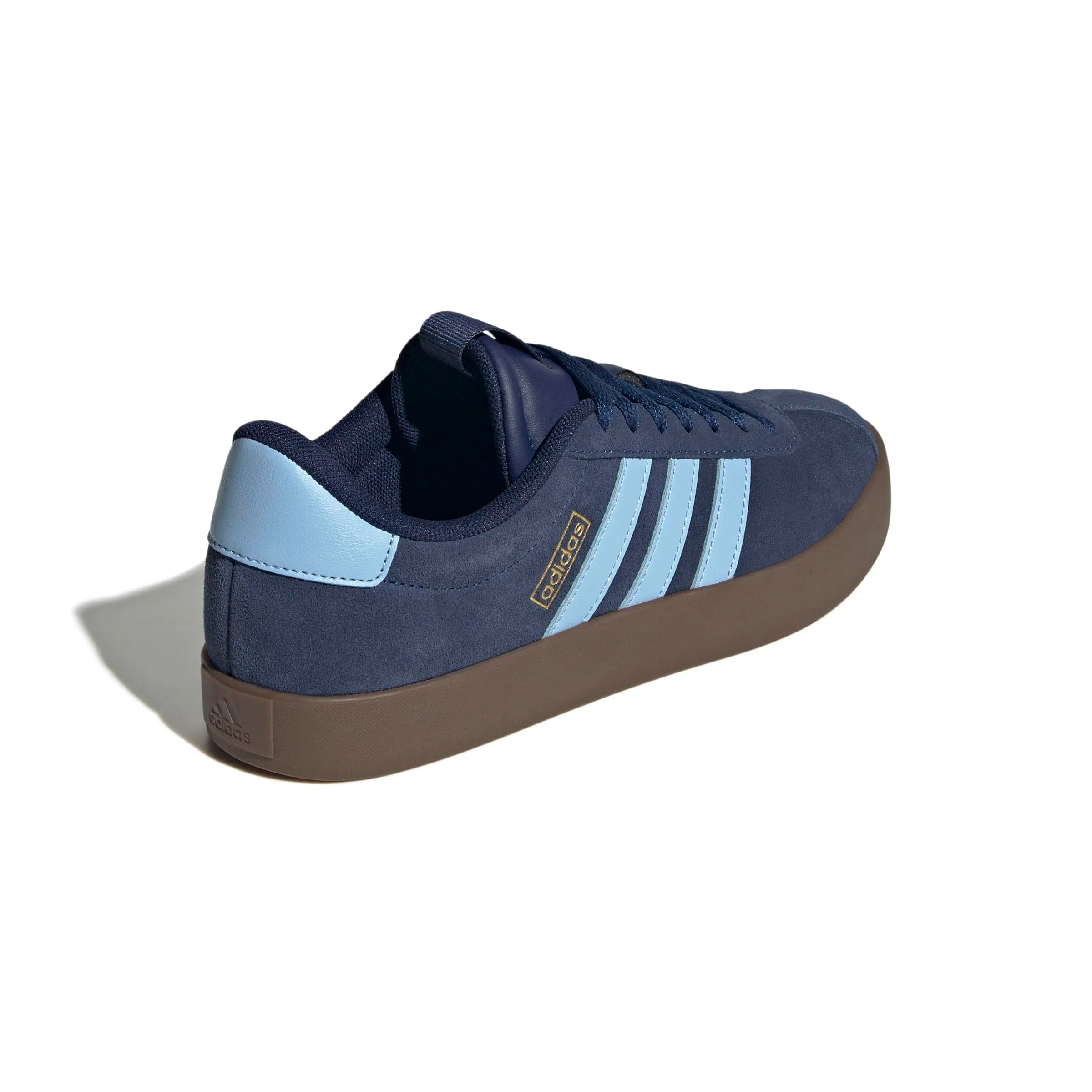 Adidas VL Court 3.0, Scarpe da Ginnastica Donna, Blu Scuro Blu Bianco, 40 EU - immagine 5