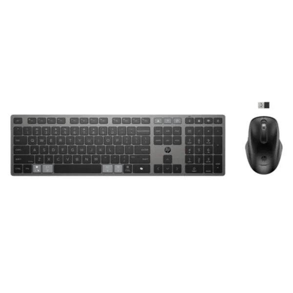 Hp 725 Multi-Device Rechargeable Wireless Kb+mouse 9T5B0UT#ABZ - immagine 1