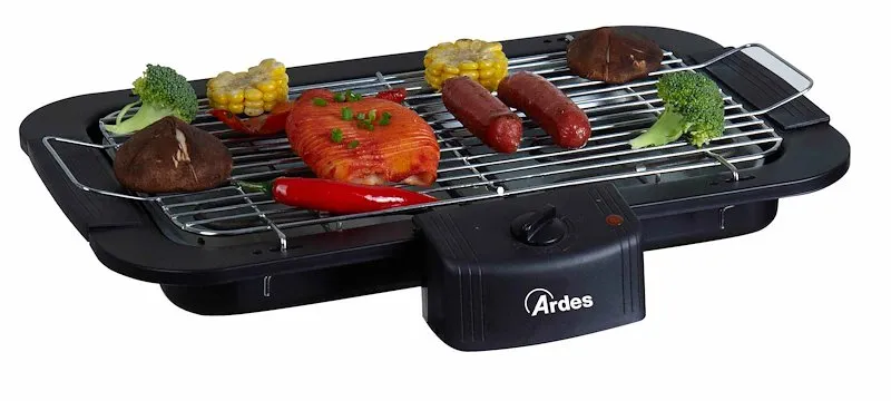 BBQ GRIGLIA 22X38 2200W LAVABILE IN LVS - immagine 1