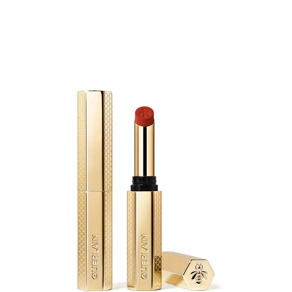 Guerlain KissKiss Le Rouge Intense Infusé de Miel Ricaricabile - N°668 Warm Marigold - immagine 1