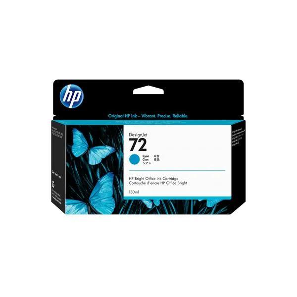 Hp 72 130ML Cyan Ink Cartridge C9371A - immagine 1