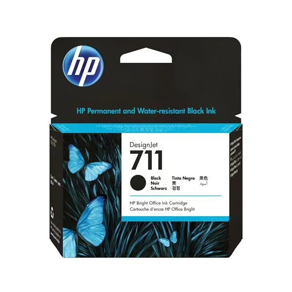Hp 711 80-ML Black Ink Cartridge CZ133A - immagine 1