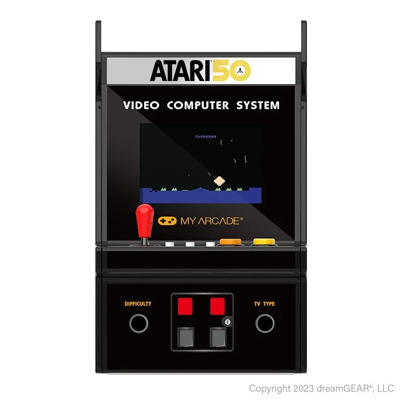 Polyphoto Console Portatile ATARI MICRO PLAYER PRO Dgunl-7013 Nero - immagine 1