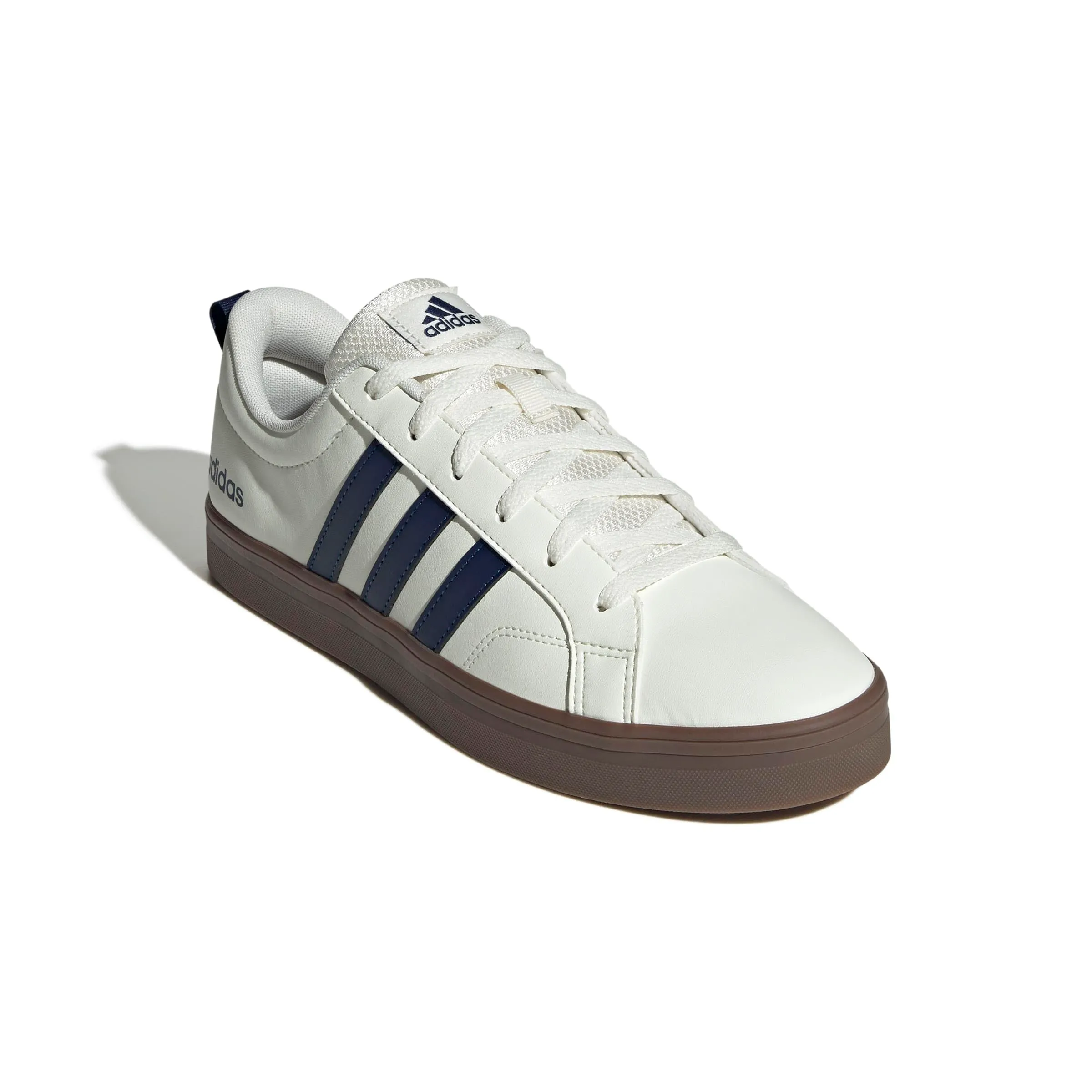 adidas Vs Pace 2.0 Shoes, Sneakers Uomo, Bianco Sporco Blu Scuro Oro Met, 36 EU - immagine 3