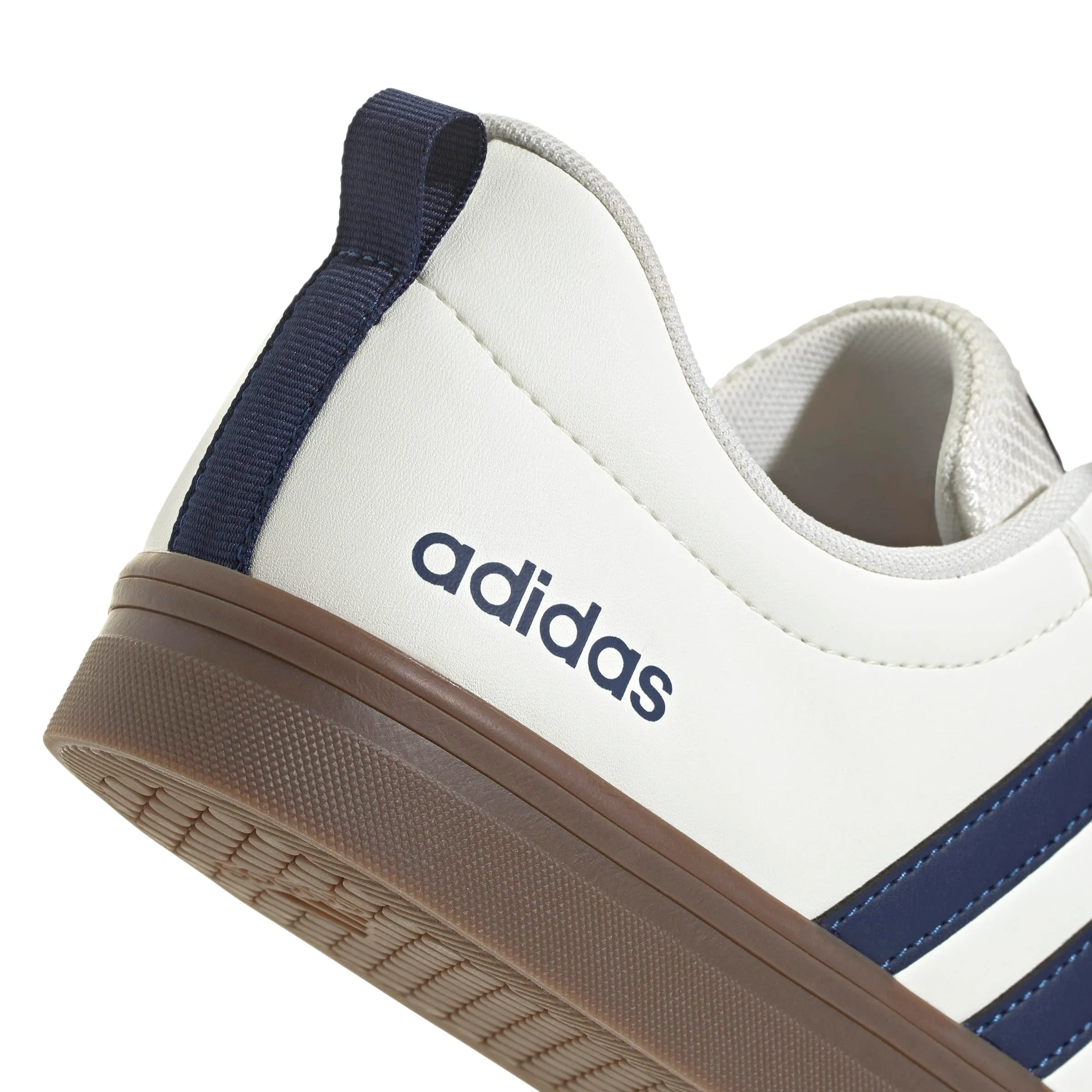 adidas Vs Pace 2.0 Shoes, Sneakers Uomo, Bianco Sporco Blu Scuro Oro Met, 36 EU - immagine 5