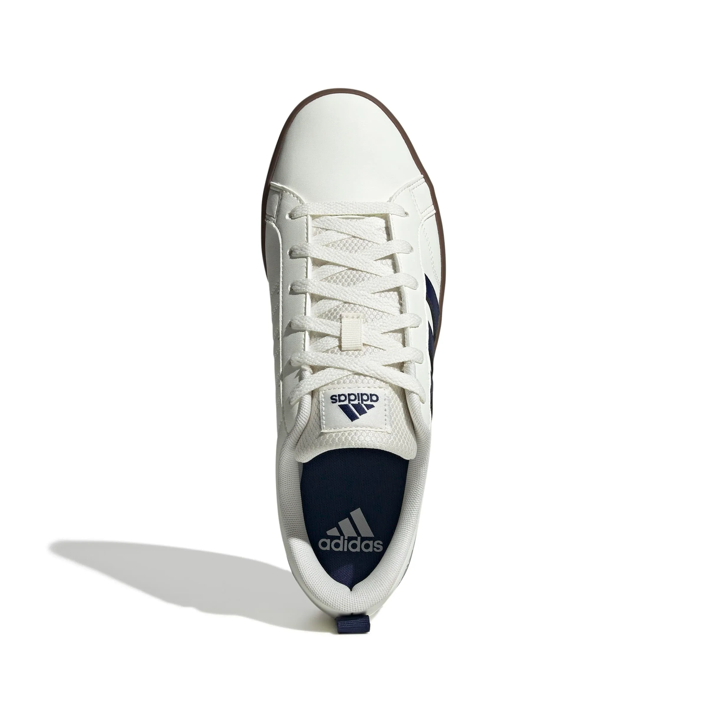 adidas Vs Pace 2.0 Shoes, Sneakers Uomo, Bianco Sporco Blu Scuro Oro Met, 36 EU - immagine 7
