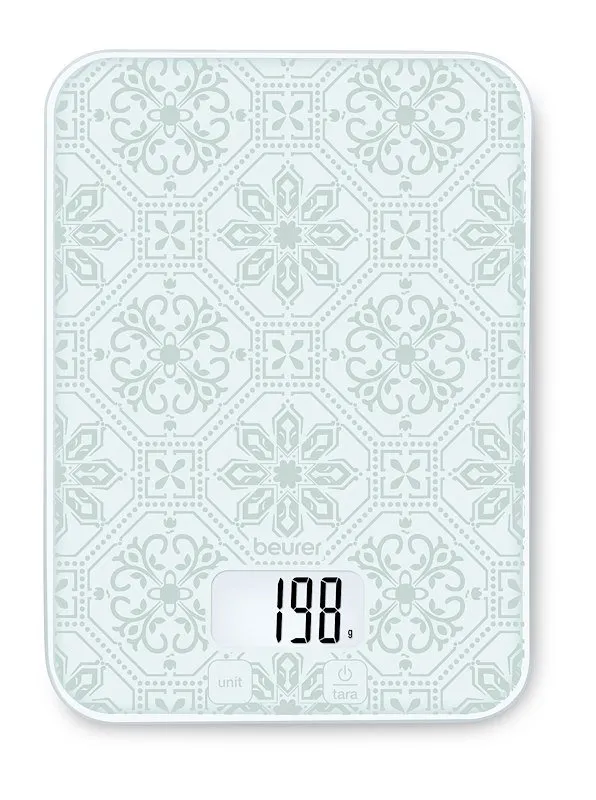 Beurer Bilancia Ks 19 Vintage Bianco e Azzurro - immagine 1