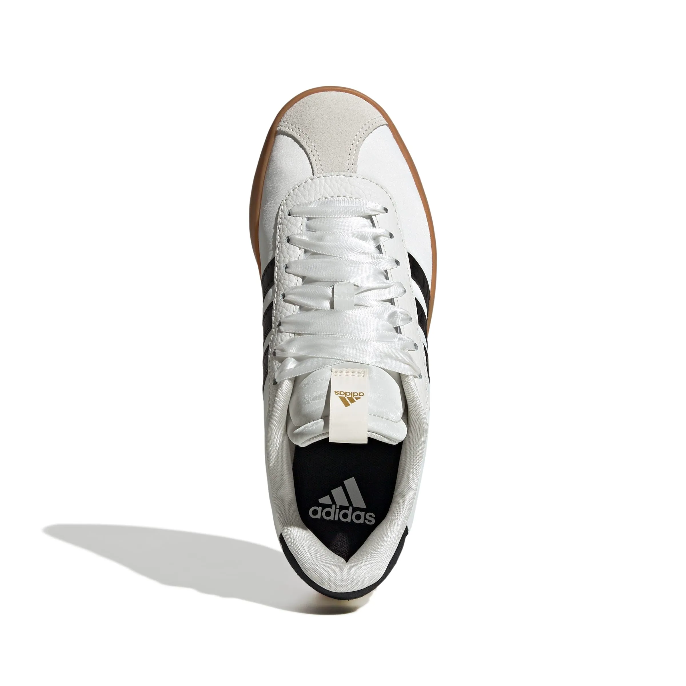Adidas Donna VL Court 3.0 Shoes, Core White/Core Black/Gold Met., 36 EU - immagine 2
