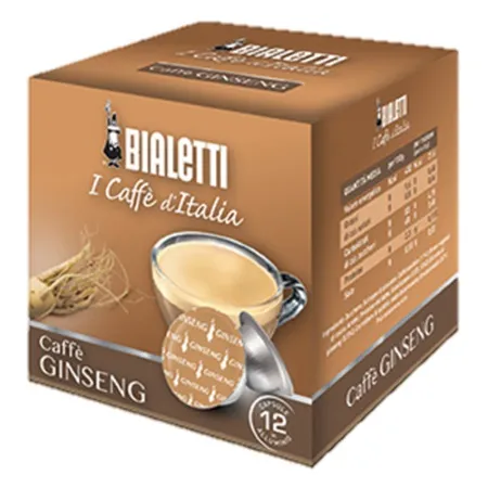 Bialetti - 12 Capsule Caffè Ginseng Compatibili Mokespresso - immagine 1