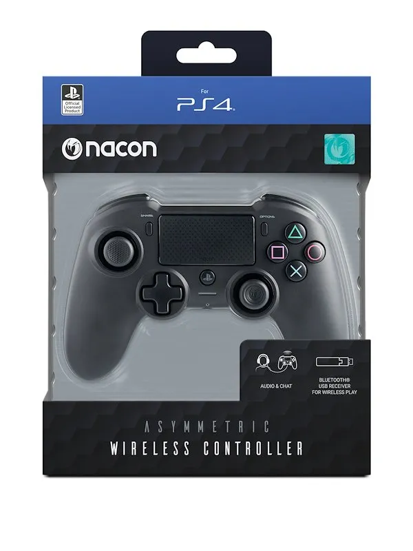 Nacon Controller Ps4 Wireless Asimmetrico Ps4ofpadwlblack Nero - immagine 1