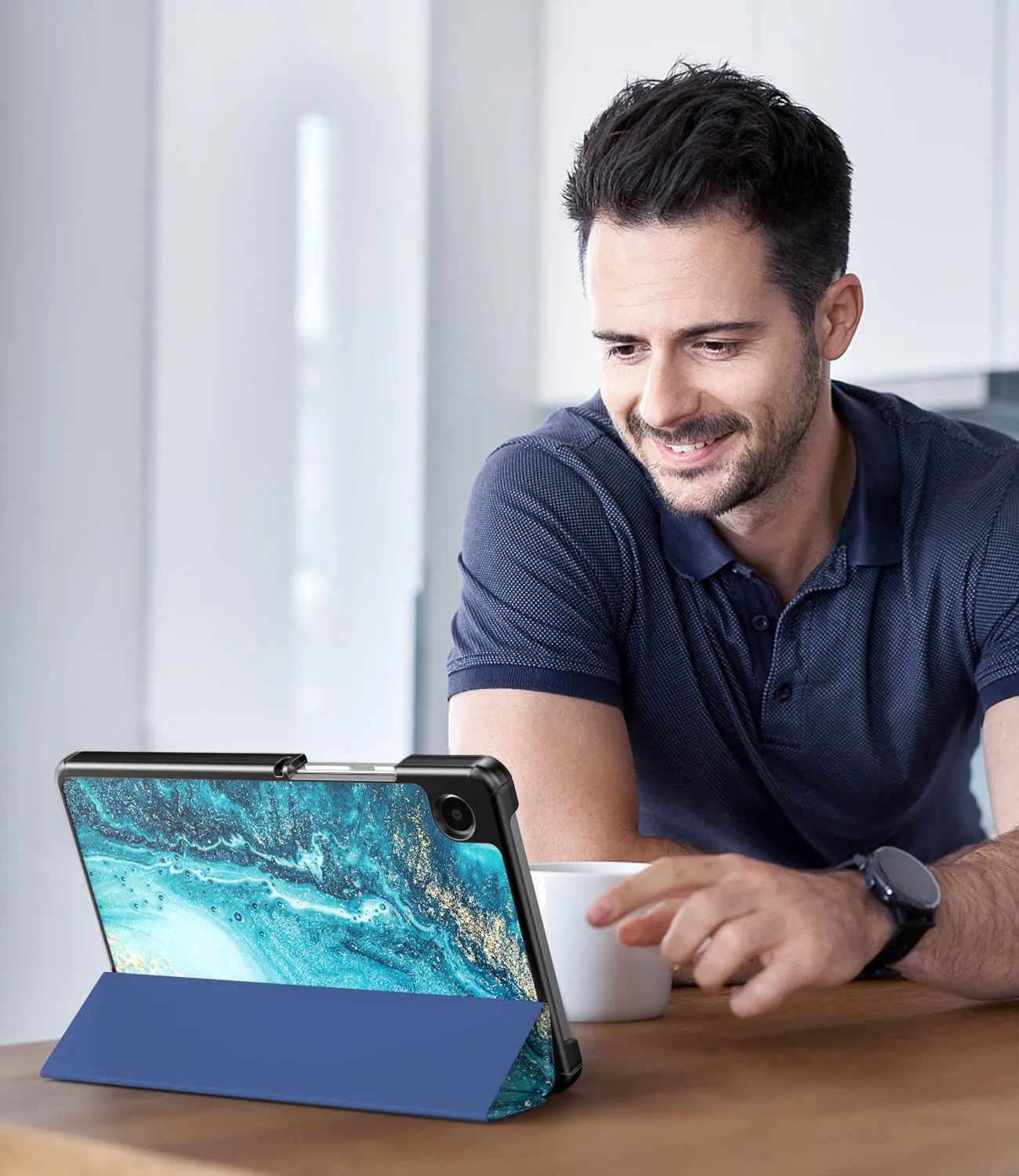 TiMOVO Cover per Samsung Galaxy Tab A11/A9 8,7 Pollici, Doratura - immagine 8