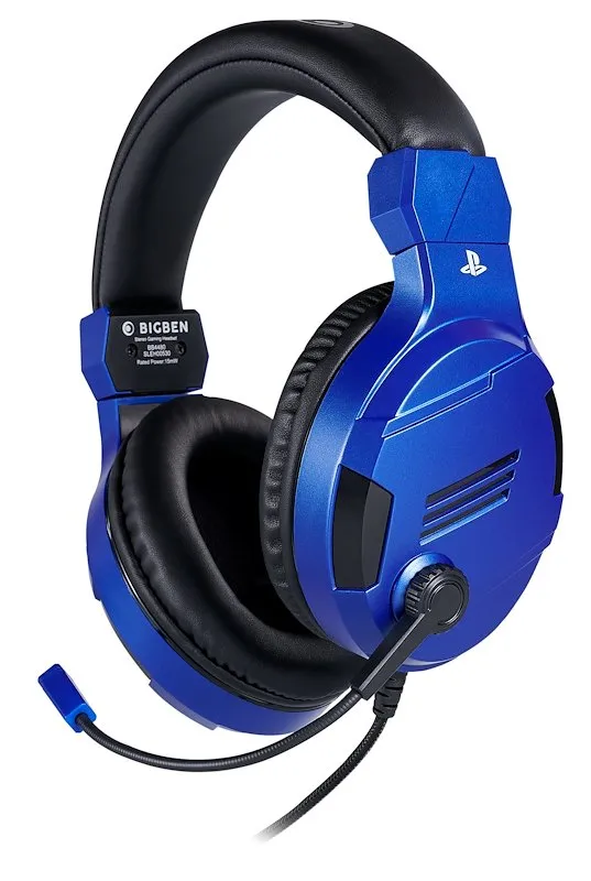 Bigben - Ps4ofheadsetv3blue - immagine 1