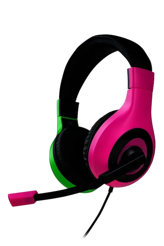 Big Ben Interactive Cuffie stereo gaming per SWITCH™ & NINTENDO SWITCH™ LITE Switchheadsetv1p+g Viola/Verde - immagine 1