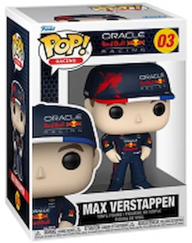 FUNKO POP Formula 1 Red Bull Racing Max Verstappen 03 72217 - immagine 1