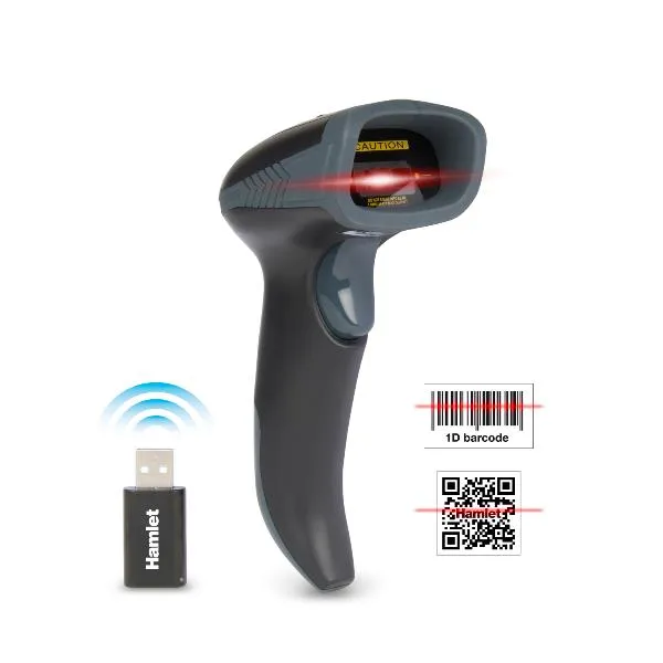 Hamlet Barcode Scanner Industriale 2D Wireless HBCS-2D110W - immagine 1