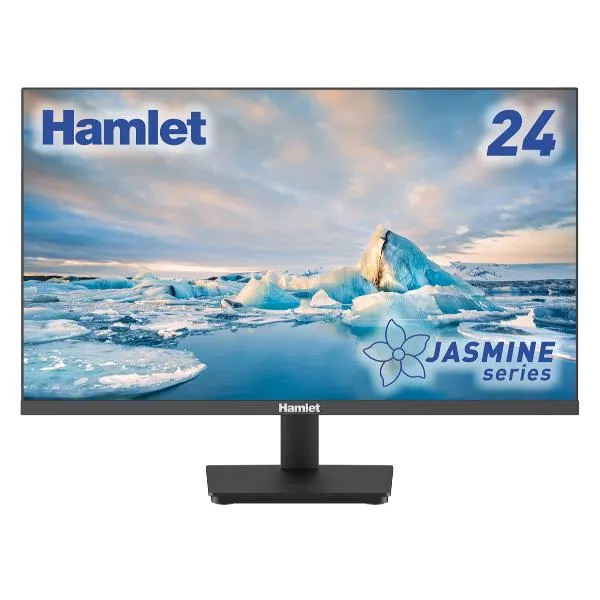 Hamlet 23,8 Ips 100HZ Hdmi+vga+dp+spk Reg.altez En-Star 8 HM24JF-VDR - immagine 1