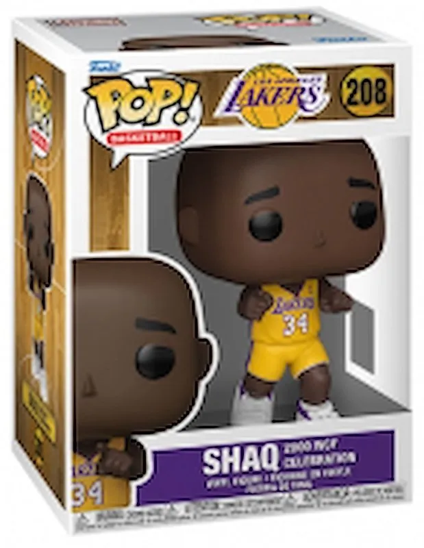 FUNKO POP NBA Lakers Shaq O'Neal 2000 WCF Celebration 208 86312 - immagine 1