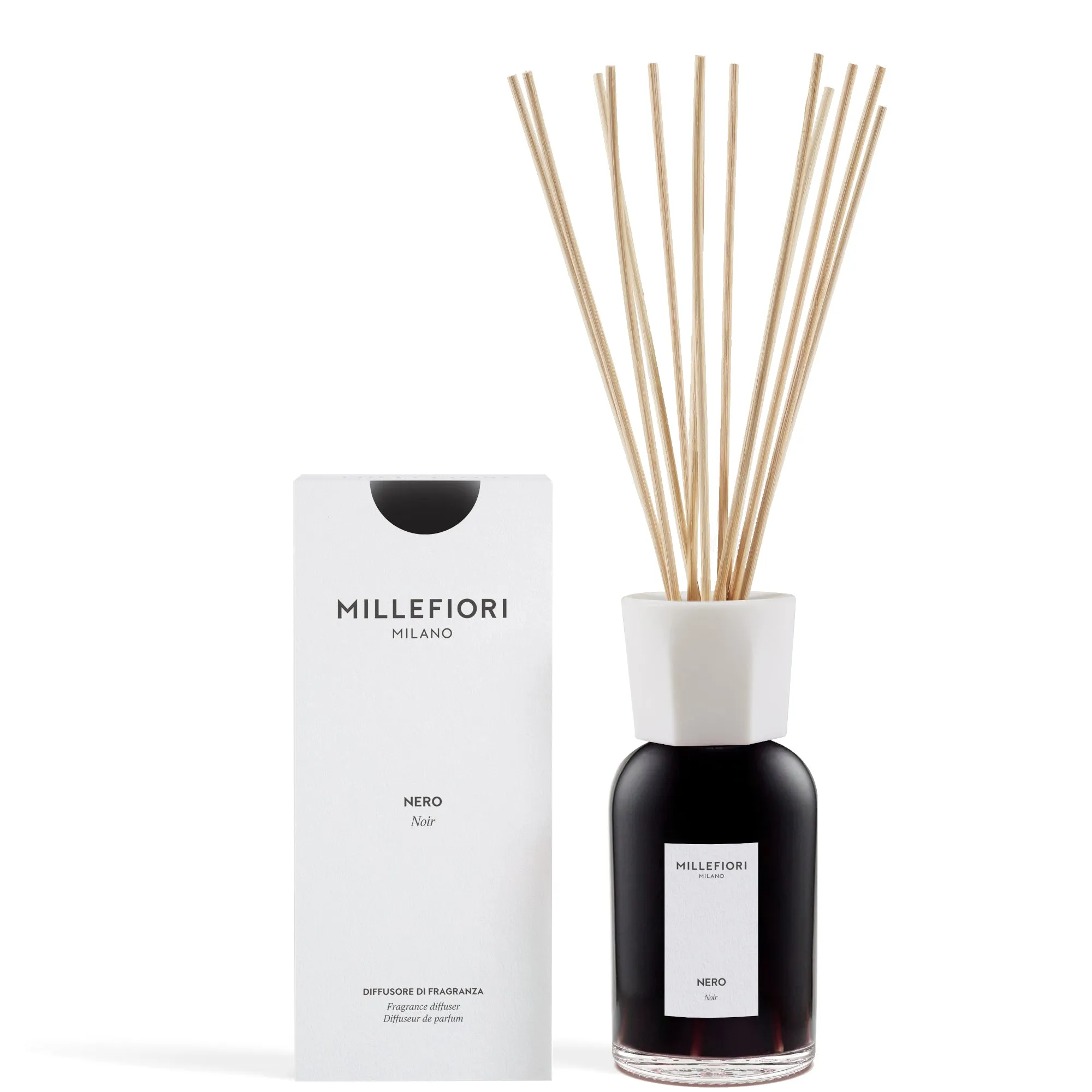 Millefiori Milano Millefiori Milano Diffusore a Bastoncini Nero - 500 ML - immagine 1