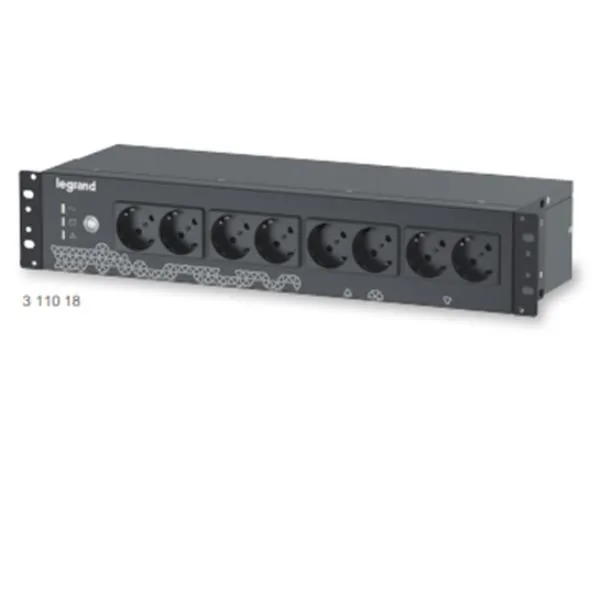 Legrand UPS Keor Pdu 800VA 8 GERMAN/IT Outlets Black LG-311018 - immagine 1