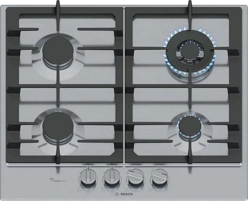Bosch Piano cottura a gas Pch6a5i90 Series 6 inox - immagine 1