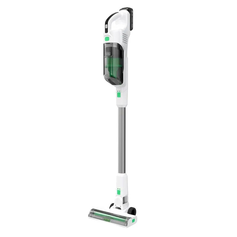 Black & Decker Scopa Elettrica Revsv18d1hf-qw Bianco/Verde - immagine 1