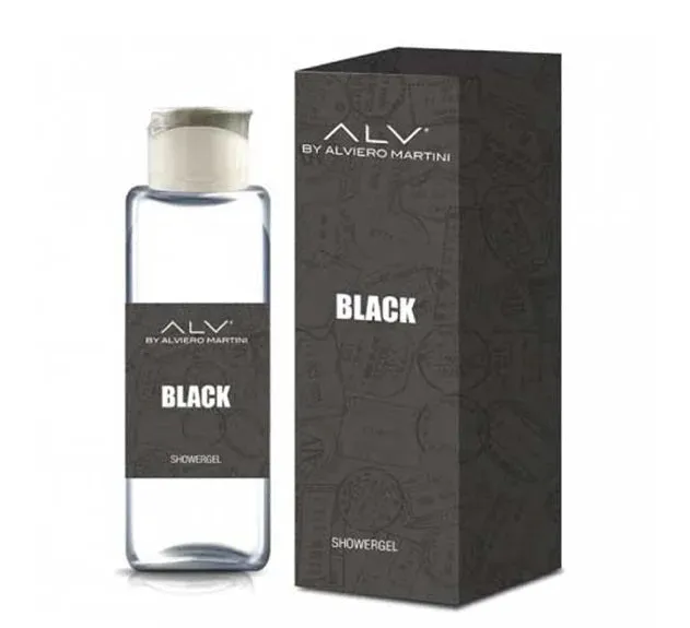 Alviero Martini Black Gel Doccia 400ml - immagine 1