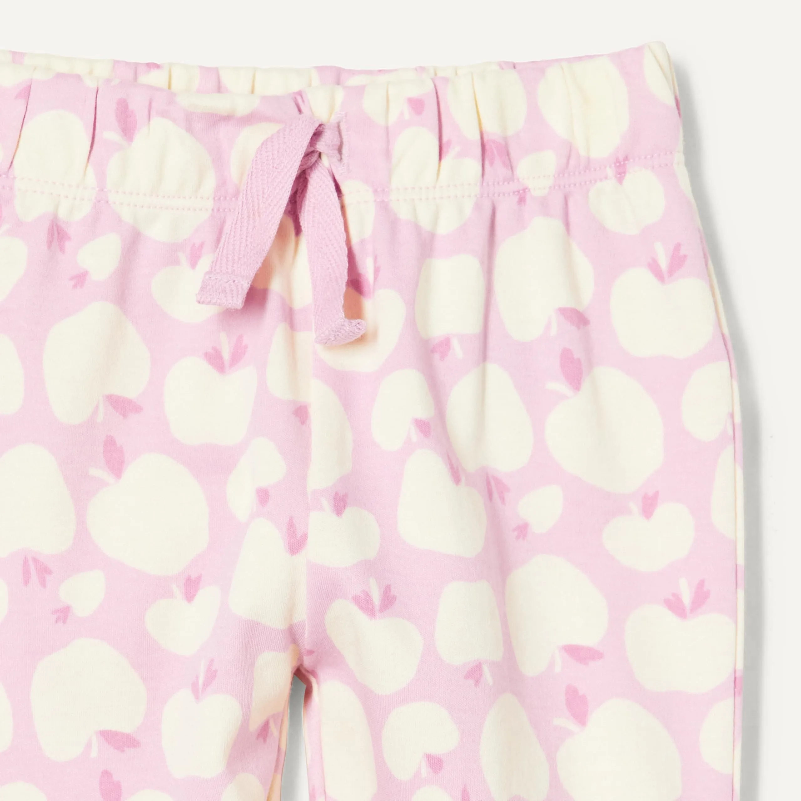 Amazon Essentials Pantaloni Senza Chiusura in Cotone Unisex Bimbi, Pacco da 3, Mele/Rosa, 18 mesi - immagine 3