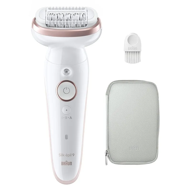 Braun Silk-Épil 9 9-000 Bianco/Rosa - immagine 1