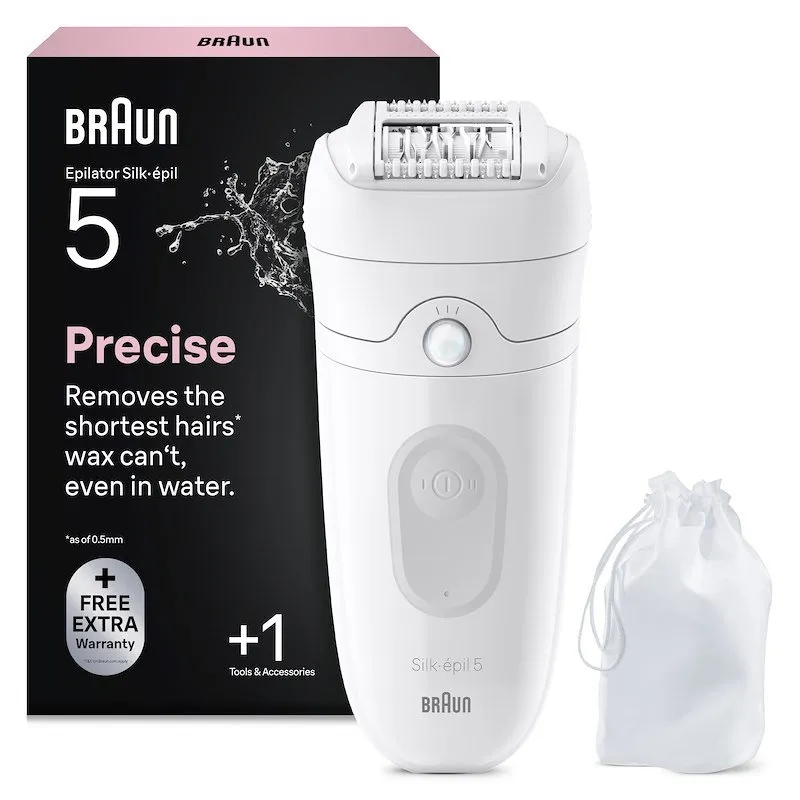 Braun Silk-Épil 5 5-011 Bianco / Grigio - immagine 1