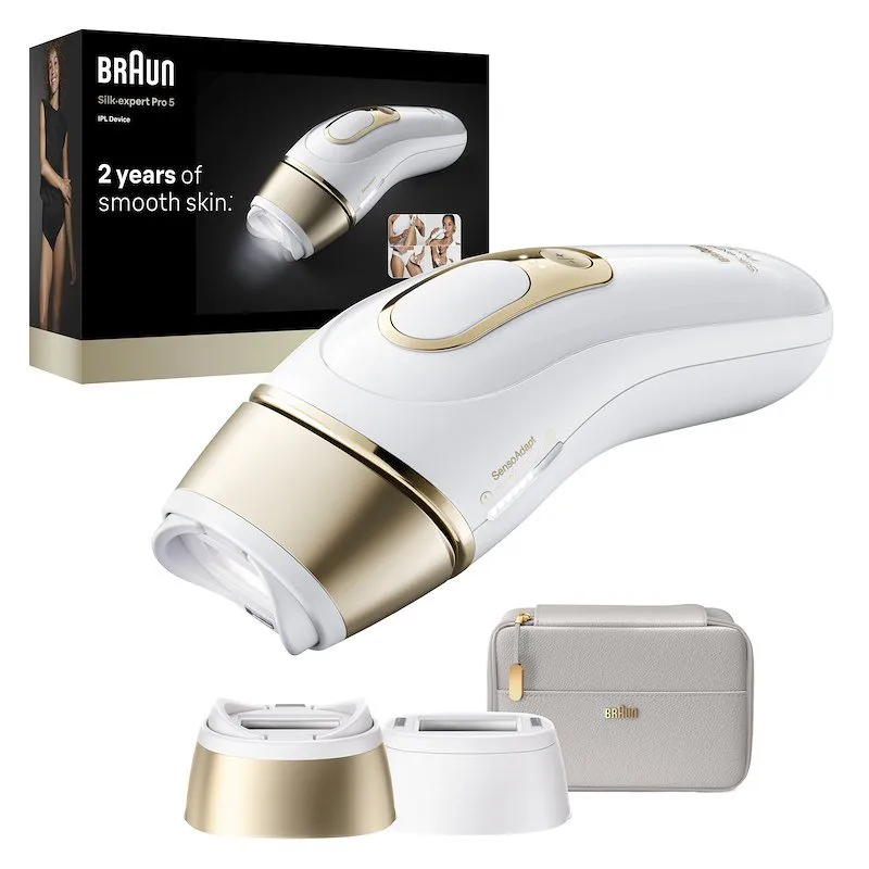 Braun Luce Pulsata Pl5210 Bianco Oro - immagine 1