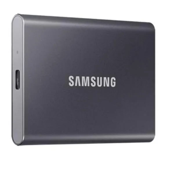 Samsung SSD Esterno T7 2TB Usb-C Grey MU-PC2T0T/WW - immagine 1