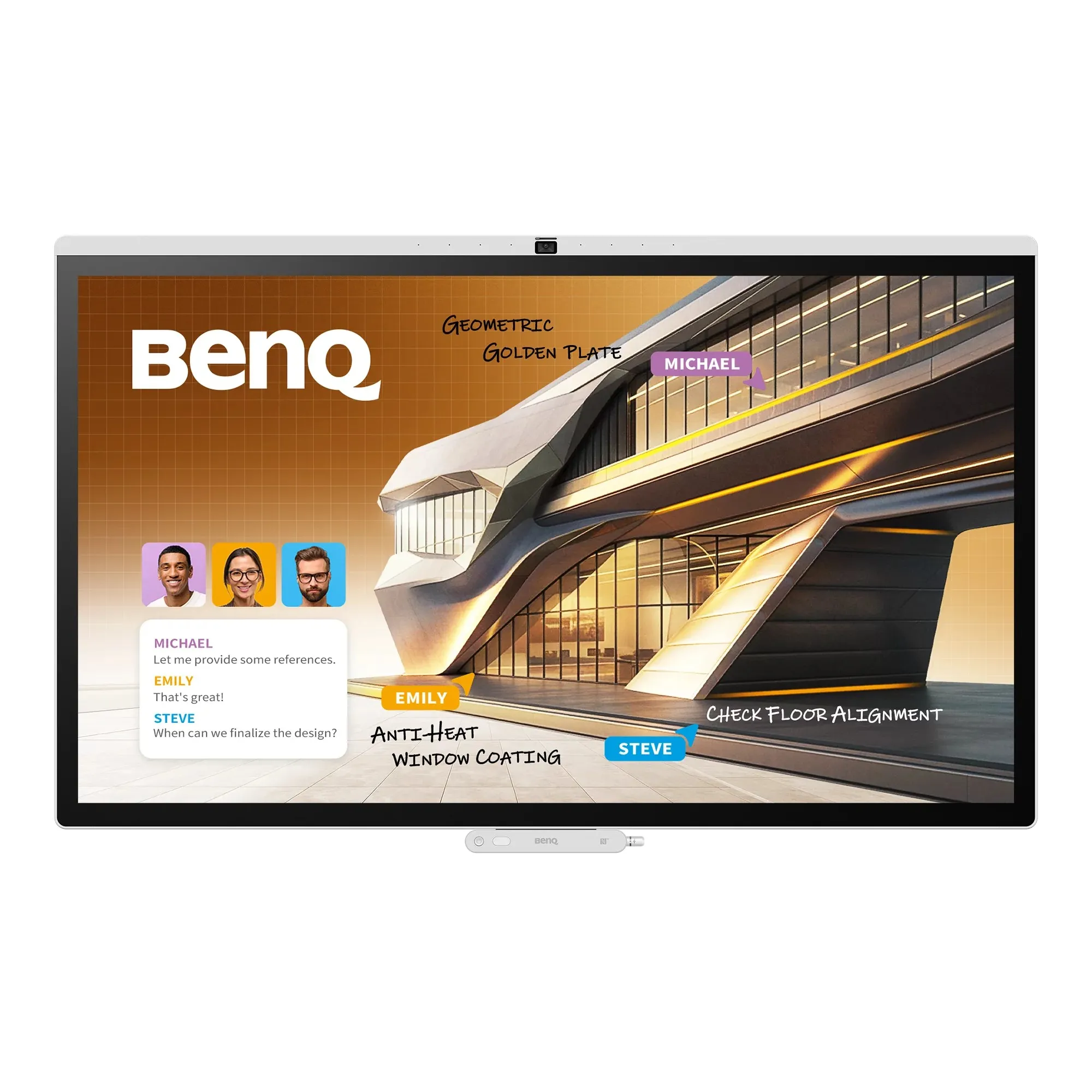 Mon 75Interactive Capacitivo Benq Cp7505 16Gb/256 Andr15 Edla - immagine 1