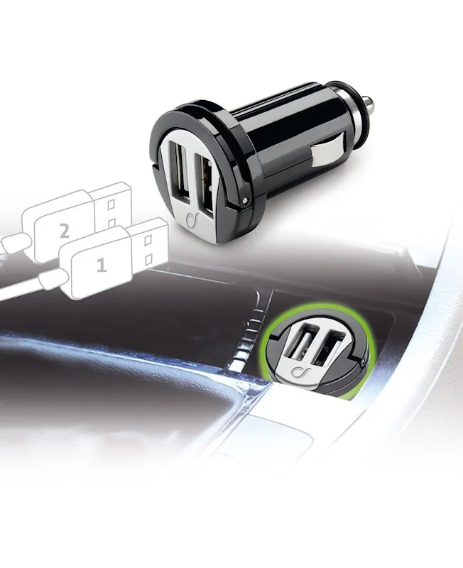 Cellularline - Micro Usb Dual 2a - immagine 1