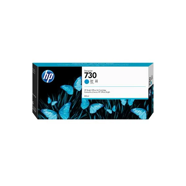 Hp 730 300-ML Cyan Ink Cartridge P2V68A - immagine 1
