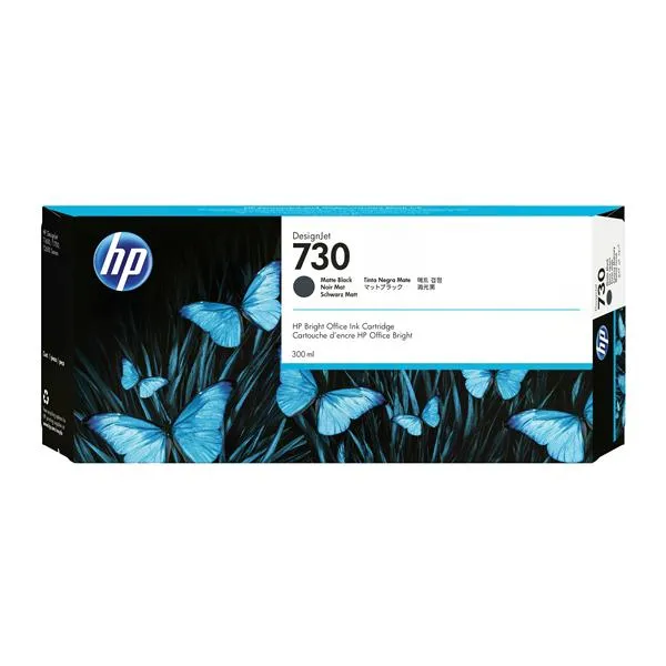 Hp 730 300-ML Matte Black Ink Crtg P2V71A - immagine 1