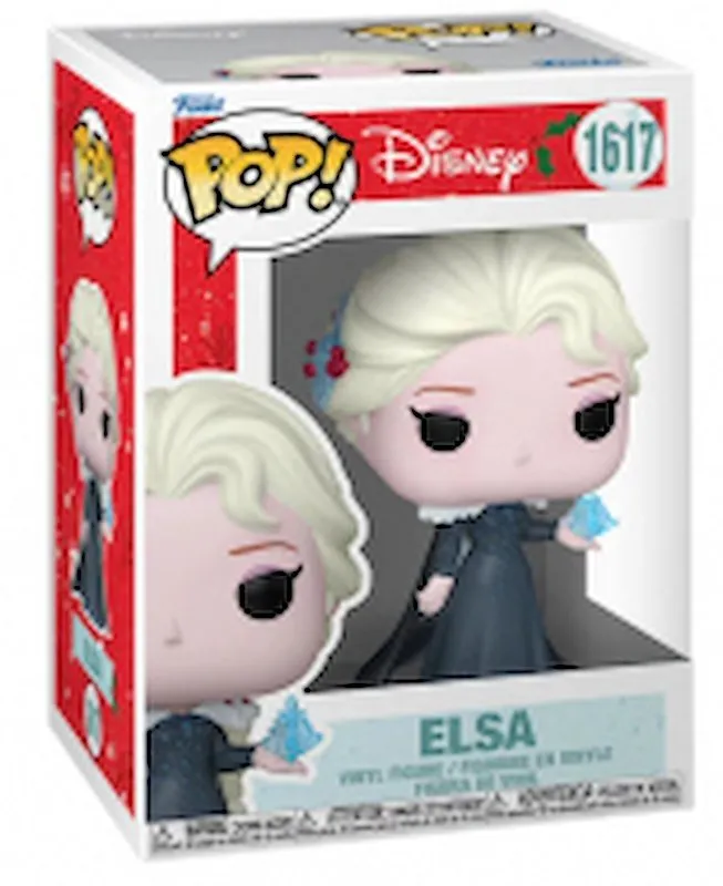 FUNKO POP Disney Princess Holiday Elsa 1617 86077 - immagine 1