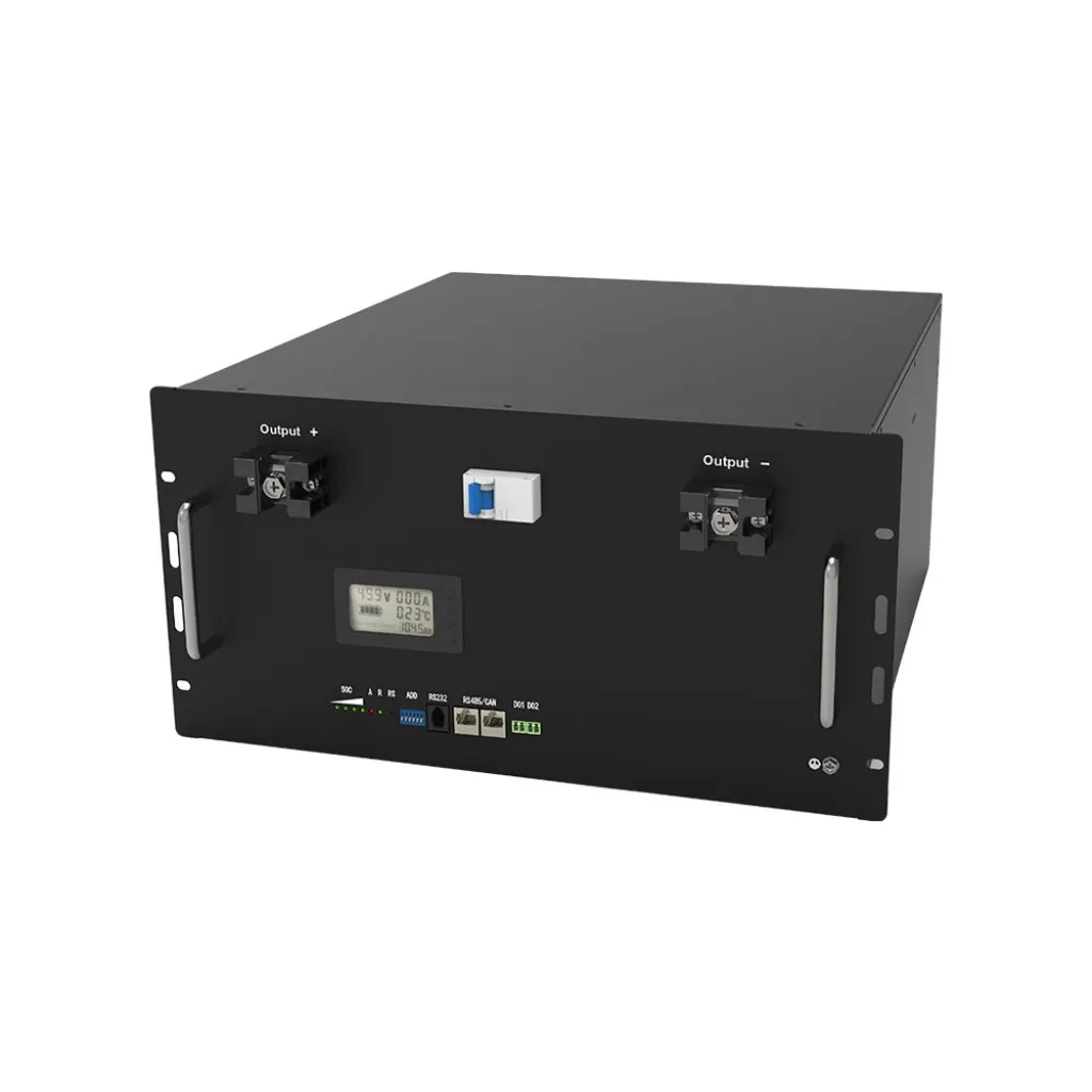 V-TAC Batteria di Accumulo 9.6kWh al Litio da Rack BMS Integrato per Inverter Fotovoltaici (48V 200Ah) - immagine 1