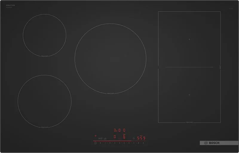 Bosch Piano cottura a induzione Serie 6 Pvw81chb1e ùNero opaco - immagine 1