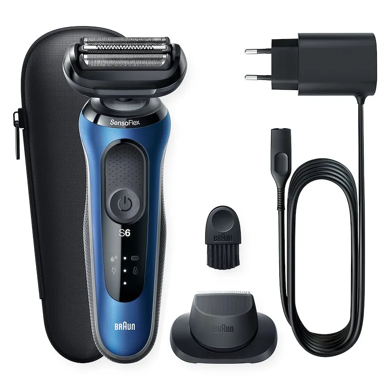 Braun Rasoio Elettrico Series 6 61-B1200s Blu - immagine 1