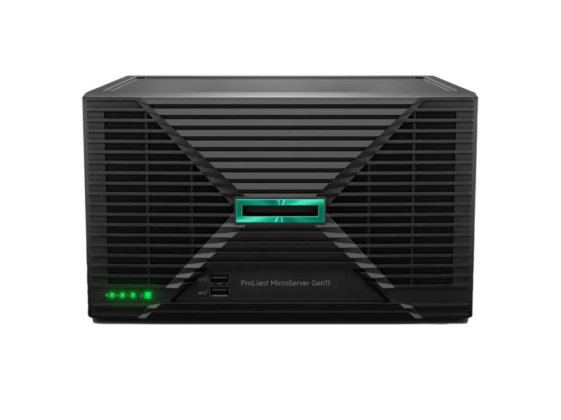 Hpe Server Proliant Microserver Gen11 G7400 2C 16Gb-U 4Lff-Nhp 1Tb Hdd 180W Ext Ps Emea Cmp Module S - immagine 1