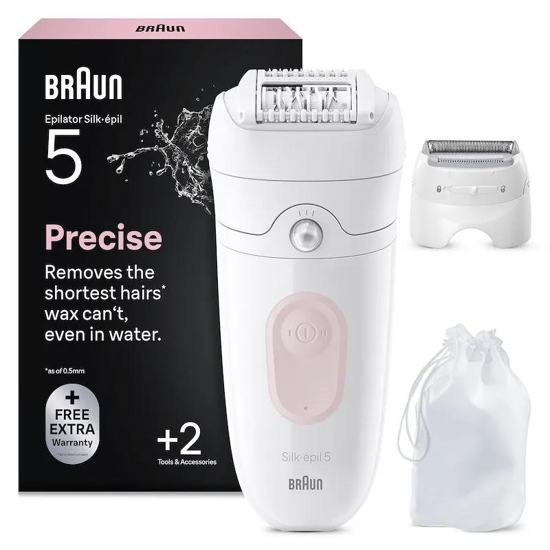 Braun Epilatore wet & dry Silk·épil 5 Se 5-041 Rosa Flamingo - immagine 1