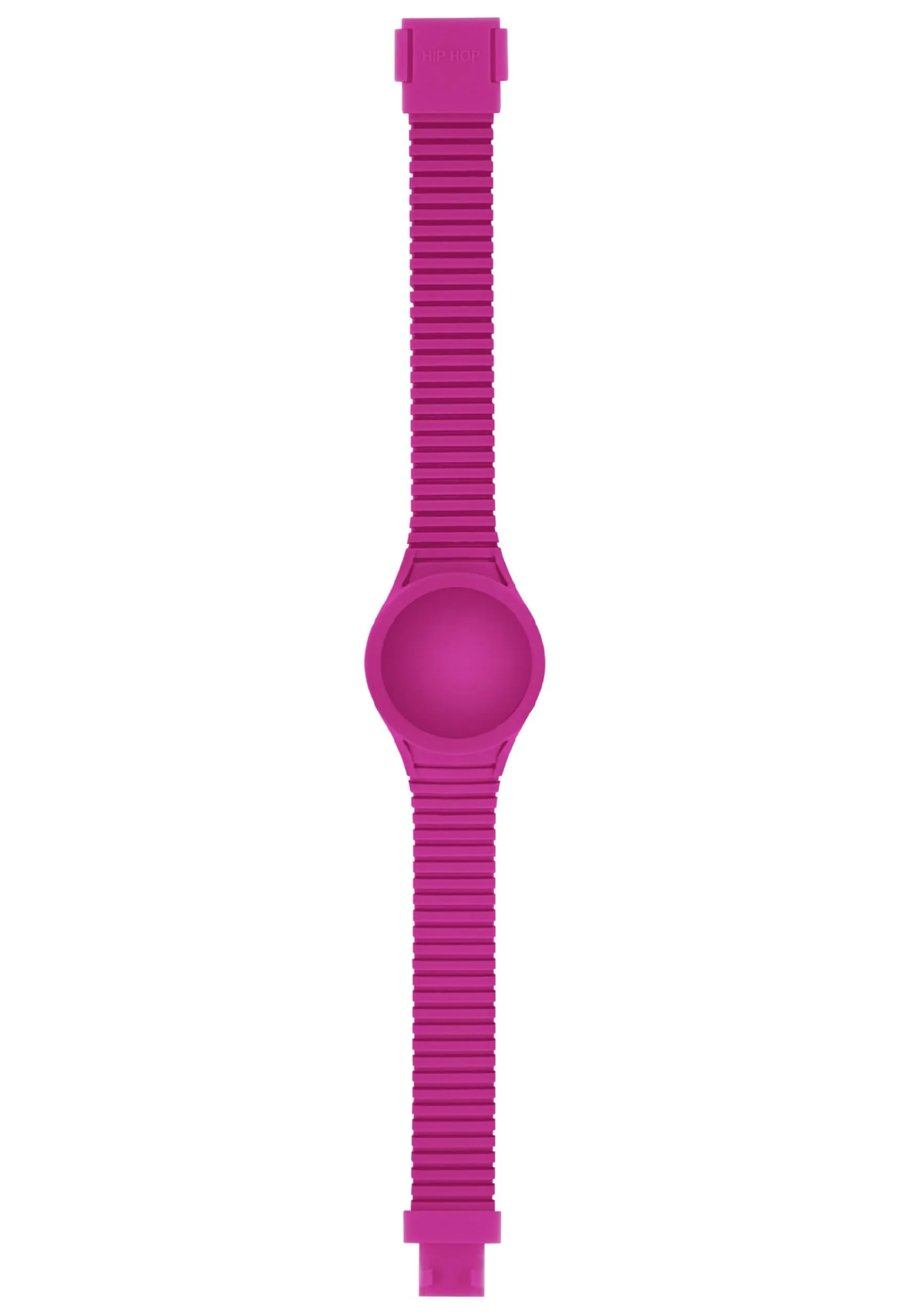 CINTURINO HIP HOP DONNA REGOLABILE COLLEZIONE SOLARE 34MM IN SILICONE FUCSIA HBU0532 - immagine 2