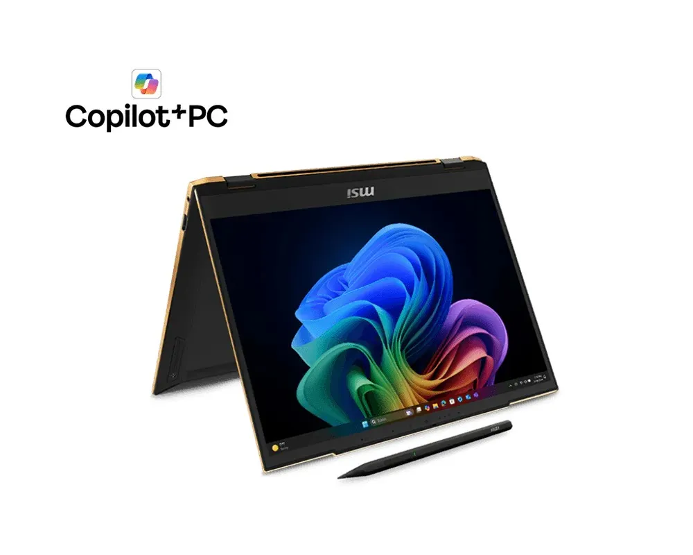 Notebook Convertibile 2-in-1 Msi Summit 13 AI+ Evo A2VMTG-040IT lcd 13 Touch full hd cpu Intel Core U7 258V ram 32GB ssd 1TB Windows 11 Professional - immagine 1