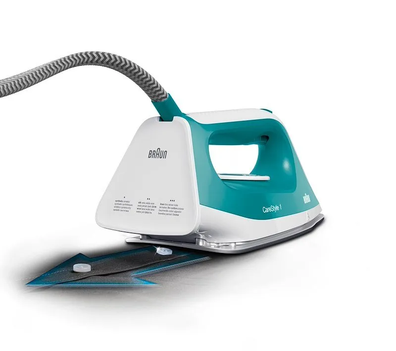 Braun Sistema stirante CareStyle 1 IS1013GR Bianco/Turchese - immagine 1