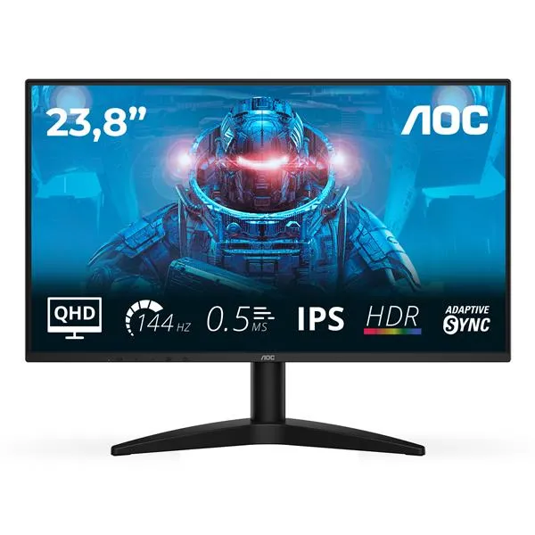Aoc 23,8 16:9 Ips Wled 2560X1440 144HZ Q24B36X - immagine 1