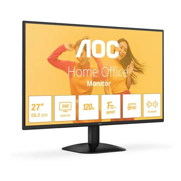 Aoc 27 16:9 Ips Wled 2560X1440 Hdmi Dp USB Q27B35S3 - immagine 1